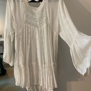 Sheer tunic/coverup dress